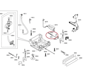 Снимка на 164BH13 Комплект въже и пружини - BOSCH