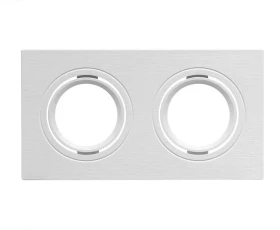 Снимка на ЛУНА ЗА ВГРАЖДАНЕ GU10 ДВОЙНА ПОДВИЖНА