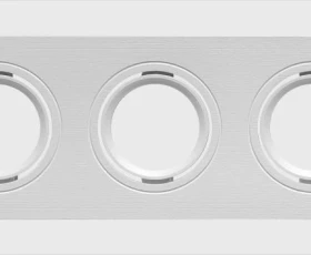 Снимка на ЛУНА ЗА ВГРАЖДАНЕ GU10 ТРОЙНА ПОДВИЖНА