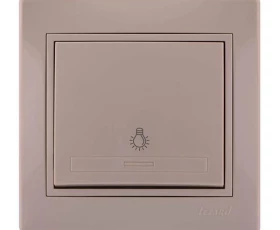 Снимка на 804ЕЛ11 Бутон стълбищен скрит монтаж Мира крем 701-0303-102