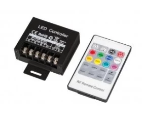 Снимка на RF контролер за RGB светодиодно осветление 240W, 20A, 12-24V DC