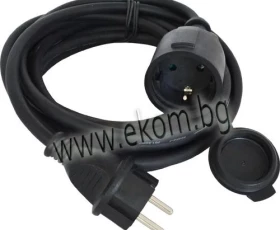 Снимка на 806ЕЛ07 Удължител гумиран IP44 3x1.5/15m.