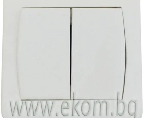 Снимка на 804НК28 Ключ Мираж сх.5 бял открит монтаж