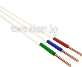 Снимка на 817ЕИ04 Мостов проводник 3х1.0мм ПВВ-МБ1