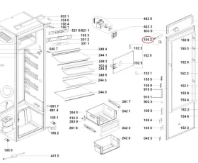 Снимка на Комплект планки 481231019131 - WHIRLPOOL
