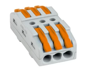 Снимка на 805JI00 Клема 0.08-4mm, 3/3 извода, 32А, CMK-423