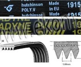 Снимка на 116LG313 Ремък 1915мм H6 гумен