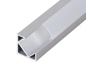 Снимка на АЛУМИНИЕВ ПРОФИЛ ЗА LED ЛЕНТА, ЪГЛОВ С БОРД, 2М