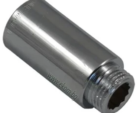 Снимка на Удължител хром 1/2"x100 mm