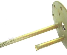 Снимка на 500БР01 Фланец с 2 тръби поцинкован