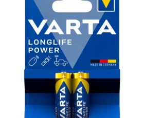 Снимка на 902VR20 Усилени алкални батерии Varta Longlife Power AA LR6 2 бр.