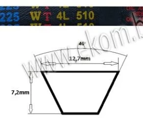 Снимка на 116LG44 Ремък 4L 510