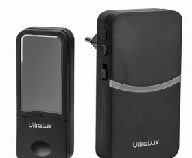 Снимка на RF безжичен кинетичен звънец, IP44, черен