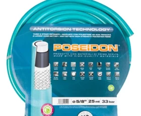 Снимка на 103MP18 Шестслоен градински маркуч с оплетка 316N 1/2" 25м.