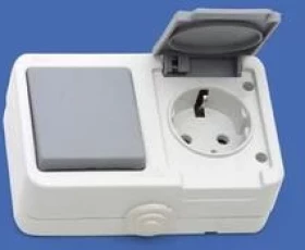 Снимка на 808НК04 Комбинация ключ 1+ к-кт IP44