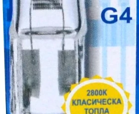 Снимка на Халогенна лампа JC/G4 12V ЕКО 14W