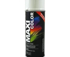 Снимка на 903MR09 Акрилен спрей 400 ml RAL 9003 гланц сигнално бяло MAXI COLOR
