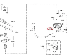 Снимка на Корпус помпа 668102 - BOSCH