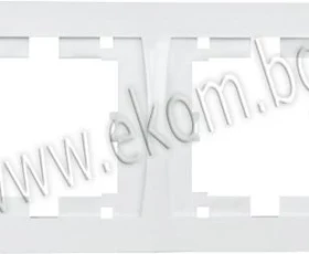 Снимка на 803НК12 Рамка двойна хоризонтална Мираж