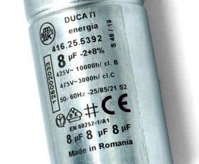 Снимка на 112ZN08 Кондензатор 8mf