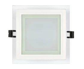 Снимка на LED СТЪКЛЕН ПАНЕЛ ЗА ВГРАЖДАНЕ, КВАДРАТ, 18W, 4200K, 220V AC, НЕУТРАЛНА СВЕТЛИНА, IP44, SMD2835
