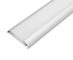 Снимка на АЛУМИНИЕВ ПРОФИЛ ЗА LED ЛЕНТА ЗА ВЪНШЕН МОНТАЖ, ШИРОК, 2М
