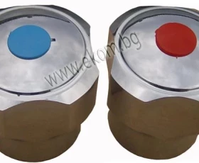 Снимка на 102BT30 Врътка четириъгълна галванизирана к-кт Z16