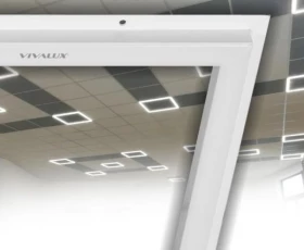 Снимка на 822VX06 LED Рамка за вграждане квадратна светеща SOLO 40W WH/CL VIV004115