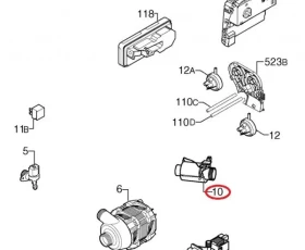 Снимка на 161ZN08A Нагревател 2000W - ZANUSSI