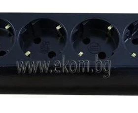 Снимка на 801TH37 Съединител четворен без шнур черен