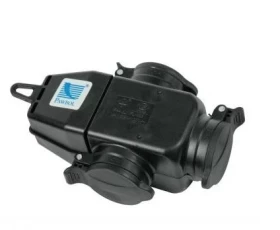 Снимка на 801PB00 Съединител троен без шнур гумиран IP44