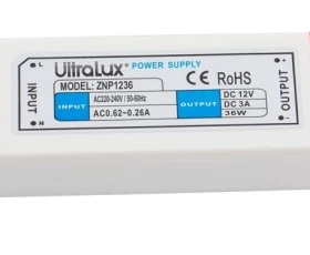 Снимка на Захранване, стабилизирaно, 12V DC, 36W, IP20