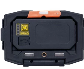 Снимка на Портативна LED работна лампа с магнитна основа, карабинер и стойка 10W, 7000K, 5V DC, IP54