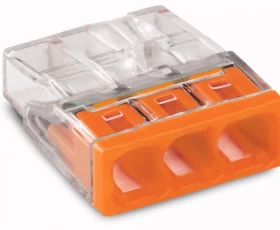 Снимка на 805WG04 КЛЕМА 3х0.5-2.5mm2 2273-203