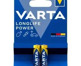 Снимка на 902VR19 Усилени алкални батерии Varta Longlife Power AAA LR03 2 бр.