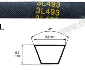 Снимка на 116LG71A Ремък 3L 493