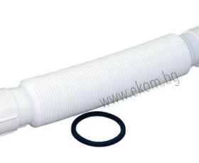 Снимка на 103WT01 Гофрирана връзка за сифон с мет.гайка 1 1/2"