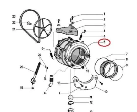 Снимка на Казан к-кт 287582-INDESIT