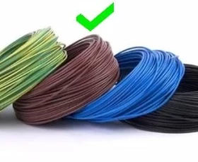 Снимка на 818ЕИ00 Проводник единичен 0.5 кафяв ПВА1