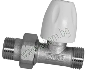 Снимка на Радиаторен вентил прав 1/2"х16mm