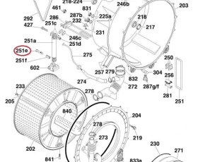 Снимка на Щифт за амортисьор 41017173-CANDY