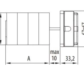 Снимка на 846PB02 Пакетен прекъсвач L-O-P 25A