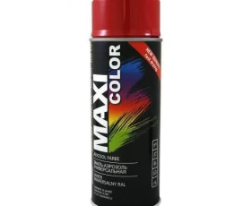 Снимка на 903MR03 Акрилен спрей 400 ml RAL 3020 гланц трафик червено MAXI COLOR