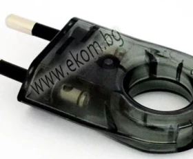 Снимка на 802МП04 Щепсел 6 А ЕВРО Опушен 10018.04