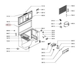 Снимка на Уплътнител 481946818201 - WHIRLPOOL