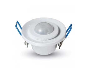 Снимка на 814VT02 Сензор Движение Вграждане в Таван Въртяща Глава Бял 5091