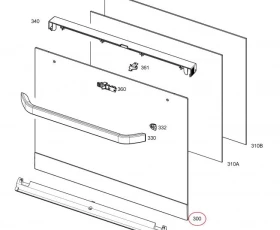 Снимка на Външно стъкло 5612573047 - ELECTROLUX