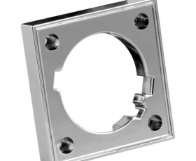 Снимка на Мебелна LED луна за вграждане/открит монтаж, 1.5W, 4000K, 12V DC, хром