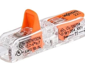 Снимка на 805WG07 КЛЕМА 2х4mm2 221-2411