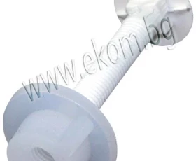 Снимка на 107WT01 Болт с гайка за капак за седало Санитапласт